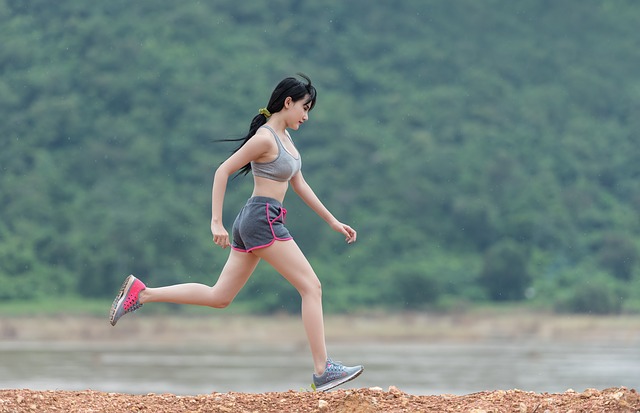 jogging